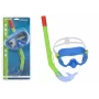Zaļi zila niršanas maska ar snorkeli Bestway 24036