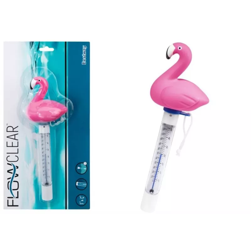 Bestway Flowclear peldošais flamingu baseina termometrs 9770
