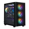 Zalman M4 SE melns mATX Mini Tower datora korpuss ar 6x 120mm FRGB ventilatori