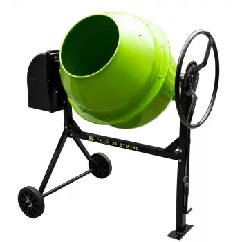 Zipper ZI-BTM180 180L elektriskā betona maisītājs 800W
