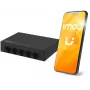 IMOU SF105C 5 portu 10/100 Mbps galda komutators, plastmasas korpuss