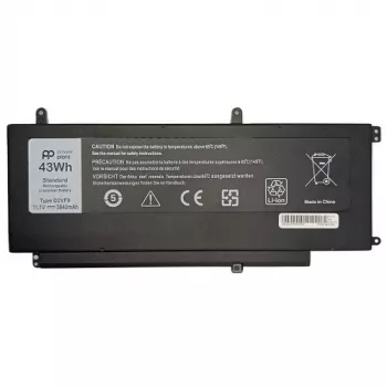 POWER PLANT, LLC NB442331 3 šūnu 3840mAh Li-ion klēpjdatora akumulators priekš Dell Latitude 5480 5490 5580 5590 Precision 3520 3530 - Melns