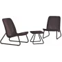 KETER dārza mēbeļu komplekts Rio Patio Set brūns