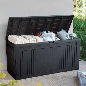 KETER Comfy uzglabāšanas kaste 270L pelēka