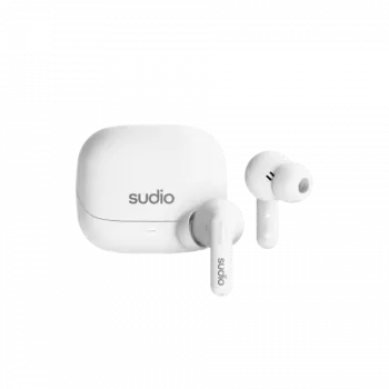 Sudio C8 bezvadu austiņas, ANC, Bluetooth 5.4, baltas