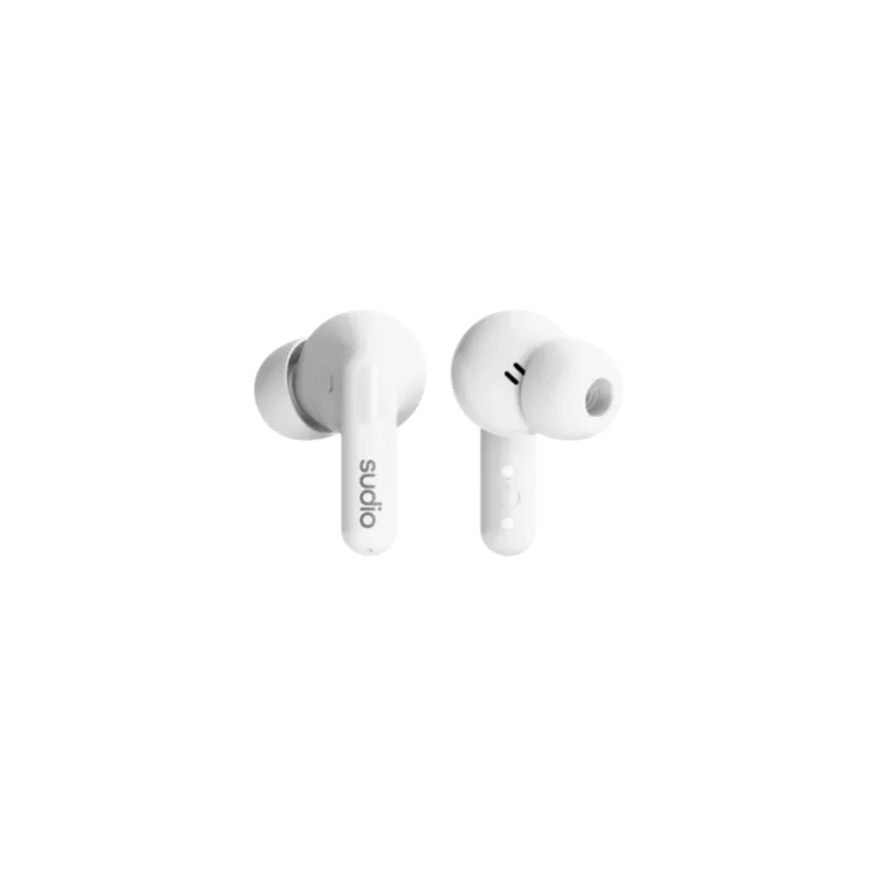 Sudio C8 bezvadu austiņas, ANC, Bluetooth 5.4, baltas