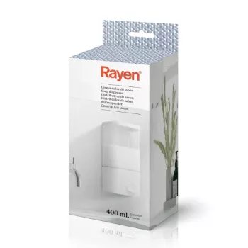RAYEN šķidro ziepju trauks / balts / 400ml