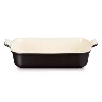 Le Creuset taisnstūra Heritage keramikas trauks 32x24cm / 4L melns