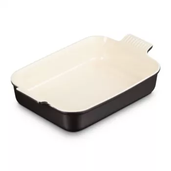 Le Creuset taisnstūra Heritage keramikas trauks 32x24cm / 4L melns