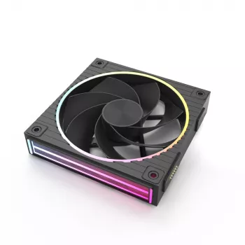 Zalman ZM-DF120R, 120mm Daisy Chain ventilators, reverss, 2300RPM, melns