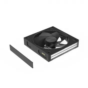 Zalman ZM-DF120R, 120mm Daisy Chain ventilators, reverss, 2300RPM, melns