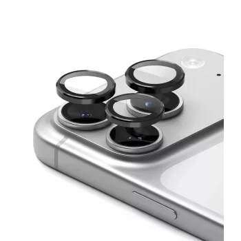 RINGKE KAMERAS RĀMJA AIZSARGS 2 GAB. IPHONE 18 PRO / PRO MAX MELNS