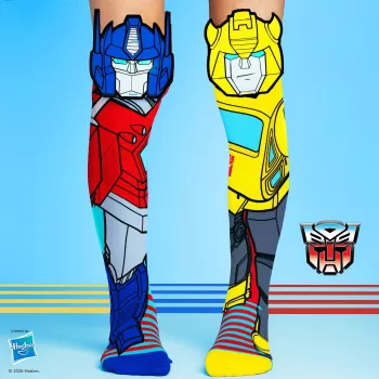 MADMIA Bērnu Zeķes Garās Zeķes Transformers Optimus Bumblebee 3D / Mm247