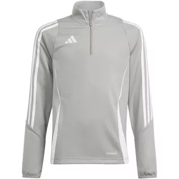adidas Tiro 24 treniņu tops bērnu sporta krekls pelēks IR9363 116cm
