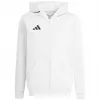 adidas Entrada 26 Full Zip Hoodie bērnu jakas balts KH1783 164cm