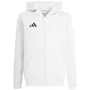 adidas Entrada 26 Full Zip Hoodie bērnu jakas balts KH1783 164cm