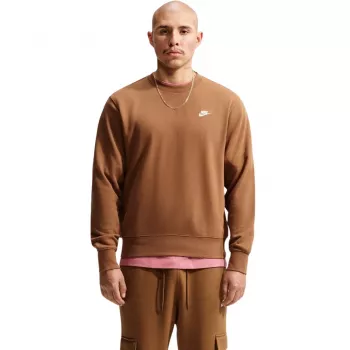 Nike Club FT vīriešu džemperis gaiši brūns FN3888 270 2XL