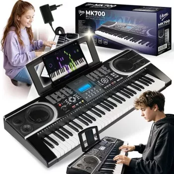 V-TONE MK700 pārnēsājamā izglītojošā elektriskā klaviatūra