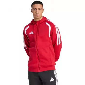 Vīriešu adidas Tiro 26 League Sweat Full Zip Hoodie sarkans KF9106 2XL
