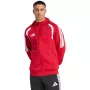 Vīriešu adidas Tiro 26 League Sweat Full Zip Hoodie sarkans KF9106 2XL
