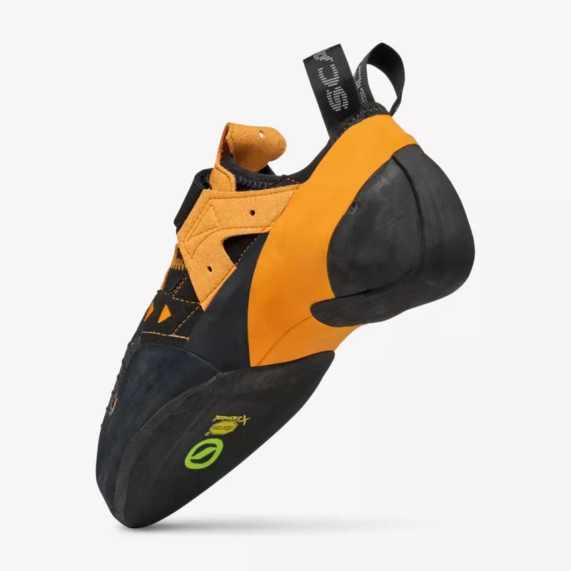 Kāpšanas apavi Scarpa Instinct VS - melns/oranžs izmērs: 37