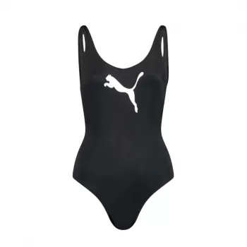 Dāmu peldkostīms Puma Swim Women Swimsuit 1P melns 907685 06 L