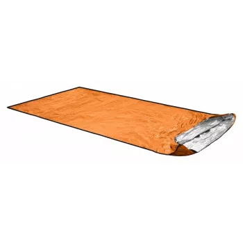 ORTOVOX Bivy Ultralight pieaugušo taisnstūra guļammaiss poliuretāns, sudraba zils, oranžs