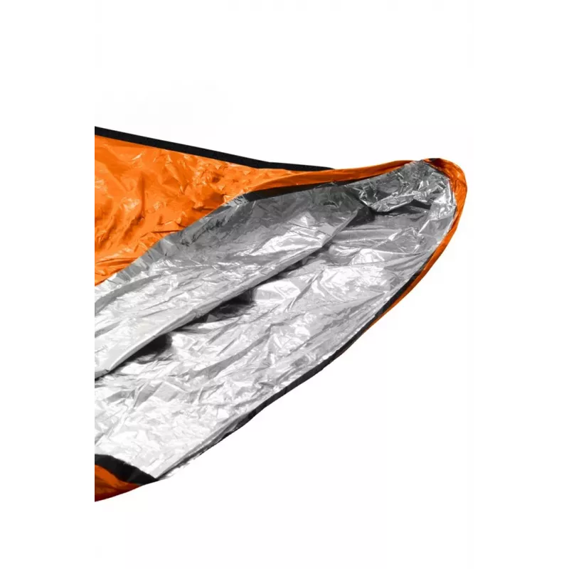 ORTOVOX Bivy Ultralight pieaugušo taisnstūra guļammaiss poliuretāns, sudraba zils, oranžs
