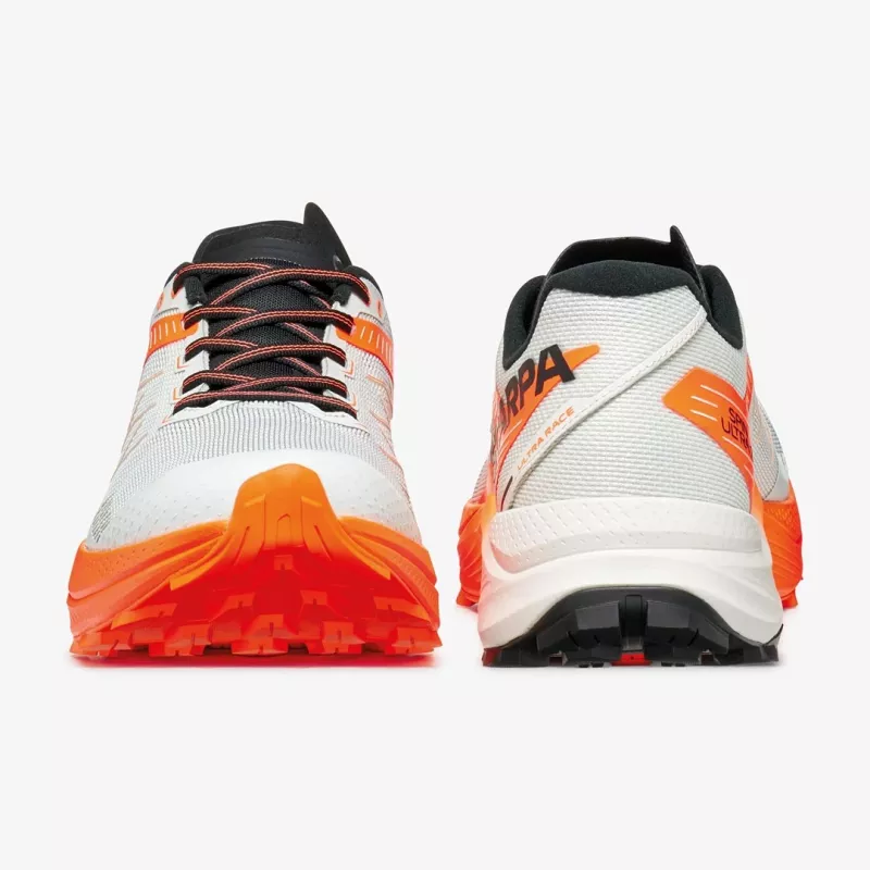 Scarpa SPIN ULTRA 2, 44.5, Ice - Orange Fluo