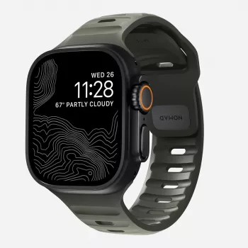 NOMAD Sport Band - siksniņa Apple Watch 46mm/49mm ar FKM (ash green)