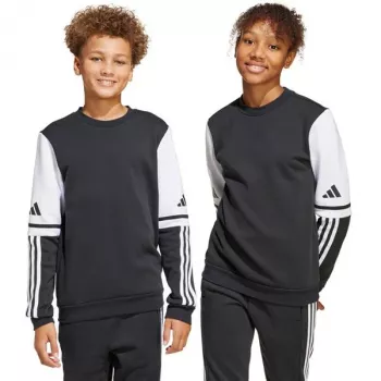 Bluza dla dzieci adidas Squadra 25 Sweat Crew czarna JE2773 140cm