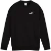 Dāmu blūza Puma ESS Small No.11 Logo Relaxed Crew melna 684975 01 M