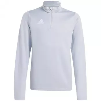 adidas Entrada 26 Training Top bērnu sporta krekls gaiši pelēks JZ6637 116cm