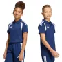 Bērnu krekliņš adidas Tiro 26 League Polo tumši zils KF3406 128cm