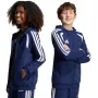 adidas Tiro 26 League Sweat Full Zip Hoodie bērniem tumši zila KF3322 164cm