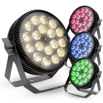 LIGHT4ME ALU TETRA RGBW PAR 18x10W skatuves prožektors