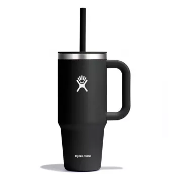 Termoss Hydro Flask 24 Oz All Around Travel Tumbler (710 ml) - melns