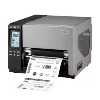 TSC TTP-384MT 12 punkti/mm 300dpi RTC displejs TSPL-EZ USB RS232 LPT - etiķešu printeris - etiķešu printeris