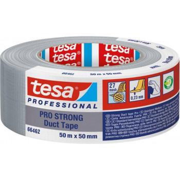 tesa Pro-Strong 66462-00003-00 remonta līmlente, pelēka, 50 m x 50 mm