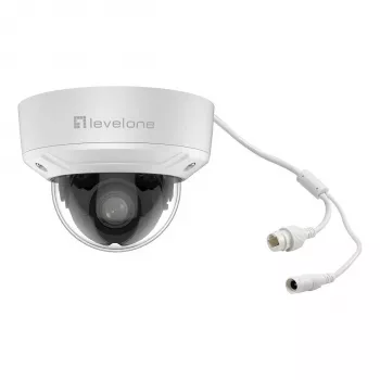 LevelOne FCS-3461 kupola IP kamera 2MP 4x tālummaiņa H.265 PoE iekštelpu/āra