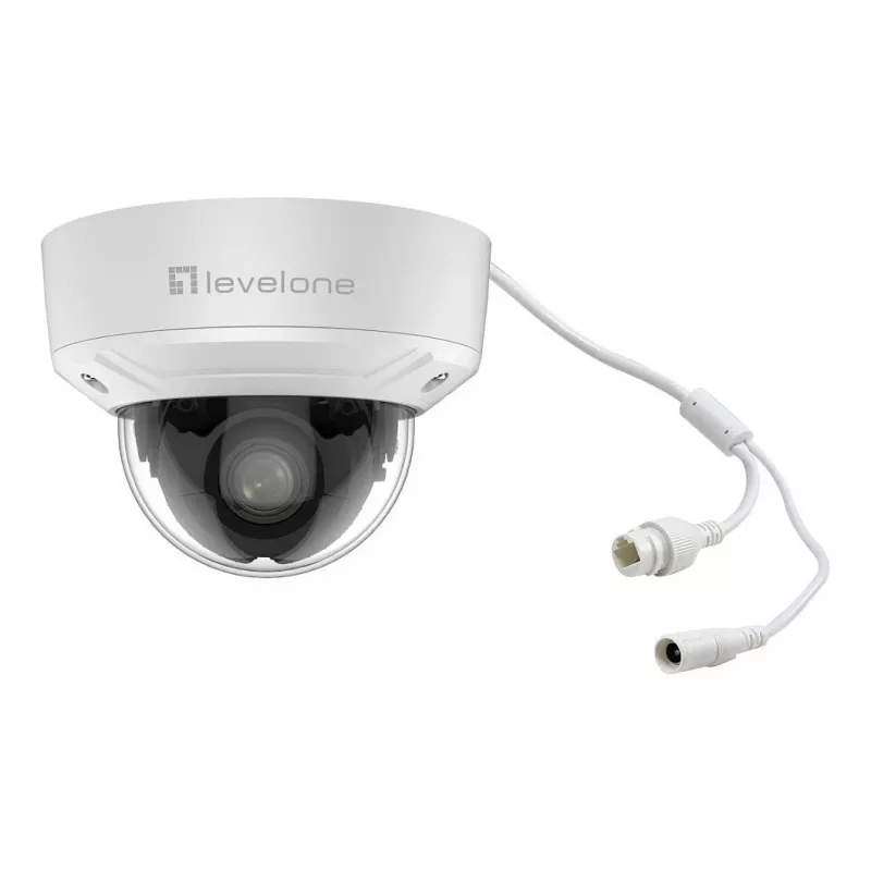 LevelOne FCS-3461 kupola IP kamera 2MP 4x tālummaiņa H.265 PoE iekštelpu/āra