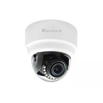 LevelOne FCS-3303 3MP kupola IP kamera ar PoE, IR nakts redzamību, IP66 IK10
