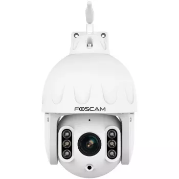 FOSCAM SD8P āra grozāmā/slīpumā regulējamā Wi-Fi kamera, 8MP 4K, 4x optiskā tālummaiņa, IP66, balta