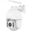 FOSCAM SD8P āra grozāmā/slīpumā regulējamā Wi-Fi kamera, 8MP 4K, 4x optiskā tālummaiņa, IP66, balta