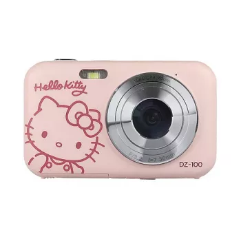 Yashica DZ-100 Hello Kitty rozā digitālā kamera - 3,2 MP kompakta
