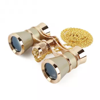 Braun Binoklis Opera 3x25 zelta