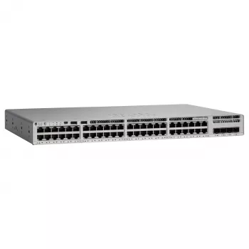 Cisco Catalyst 9200L 48 portu PoE+ 4x1G Network Essentials komutators