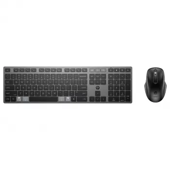 HP 720 daudzierīču bezvadu klaviatūras un peles komplekts - Twilight Black 9T5A9AA#ABD
