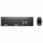 HP 720 daudzierīču bezvadu klaviatūras un peles komplekts - Twilight Black 9T5A9AA#ABD