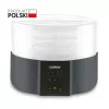 Zelmer ZFD2025 Pārtikas žāvētājs, 5 paplātes, 520 W, elektroniskā temperatūras kontrole 35-70°C, taimeris 1-48h, LED displejs, balts/pelēks